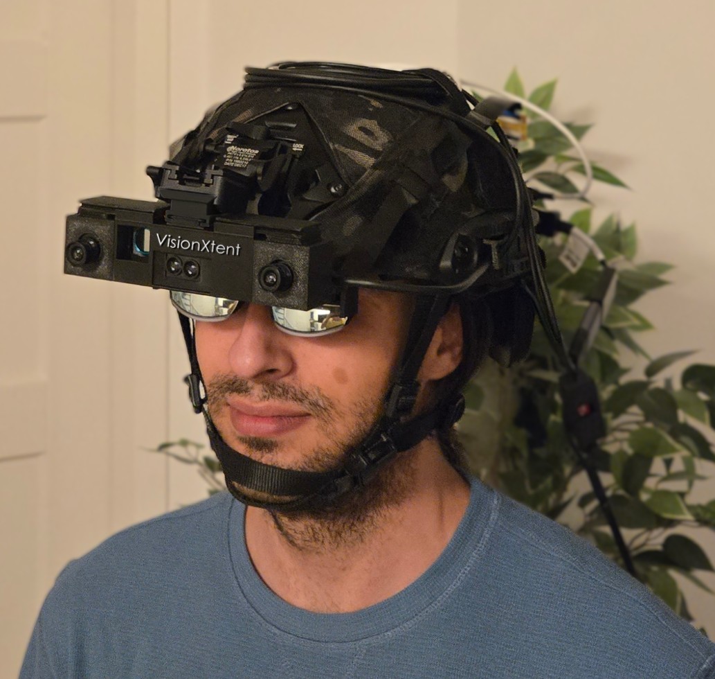 VisionXtent AR prototype hardware
